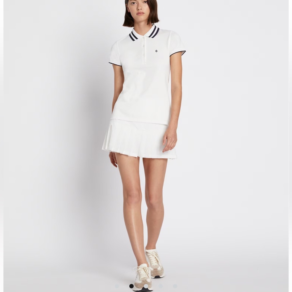 Tory Sport Pleated-Hem Tennis Skirt